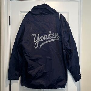 Mitchell & Ness New York Yankees lightweight jacket with front and back logo